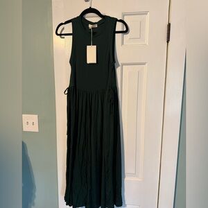 Ulla Johnson Dark Green Maxi Dress